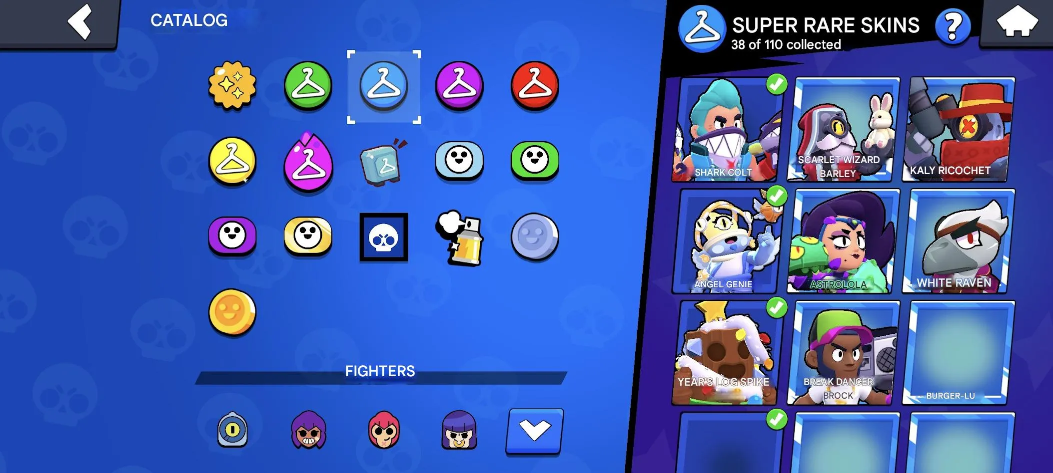 BS1903 22100 Trophies 80/97 Brawlers 130+ Skins El Sponge 6 Hypercharges 2 Titles 16 Town Hall Clash 